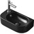 Раковина подвесная CeramaLux 40 см 78204RB, чёрный - фото 2