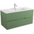Тумба подвесная с раковиной Cezares DUET-N-1000-2C-SO-PS-P 100 см (раковина CZR-8095-100) фисташковый софт - фото 2