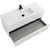 Тумба подвесная с раковиной Cezares DUET-N-1200-2C-SO-BL 120 см (раковина CZR-8095-120) bianco lucido - фото 3