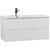 Тумба подвесная с раковиной Cezares DUET-N-1000-2C-SO-BL-L 100 см (раковина CZR-8095-100-L) bianco lucido - фото 2