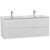 Тумба подвесная с раковиной Cezares DUET-N-1200-2C-SO-2-BL 120 см (раковина CZR-8095-120-2) bianco lucido - фото 2