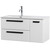 Тумба подвесная с раковиной Cezares ECO-CER-N-1000-2C-1A-SO-BL-L 100 см (раковина CZR-8095-100-L) bianco lucido - фото 3
