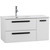 Тумба подвесная с раковиной Cezares ECO-CER-N-1000-2C-1A-SO-BL-L 100 см (раковина CZR-8095-100-L) bianco lucido - фото 2