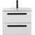 Тумба подвесная с раковиной Cezares ECO-CER-N-600-2C-SO-BL 60 см (раковина CZR-8073-60) bianco lucido - фото 