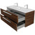 Тумба подвесная с раковиной Cezares ECO-CER-N-1200-2C-SO-NCS-P 120 см (раковина CZR-8073-120-1-2) орех шоколад софт - фото 6