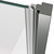Душевая дверь Ravak 80 см COSD1 80, хром/прозрачное - фото 4