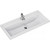 Тумба подвесная с раковиной Mirsant Viva 100 см (раковина Conte 100), белый глянцевый - фото 4