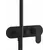 Смеситель для душа Ravak 2 потребителя Eleganta EL 065.20BLM.O2+S X070300, чёрный матовый - фото 