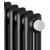 Вертикальный радиатор Royal Thermo Insignia VC2180 380x1800 мм (8 секций) чёрный - фото 3