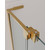 Душевое ограждение Cezares 90x100 см SLIDER-AH-2-90/100-100/110-C-BORO, брашированное золото/прозрачное - фото 3