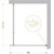 Душевая перегородка BelBagno 80 см KRAFT-L-1-80-C-Cr, хром/прозрачное - фото 2