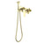 Набор для гигиенического душа Aquatek Оберон AQ1220BG (со скрытой частью) золото шлифованное - фото 