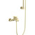 Смеситель для ванны Aquatek Лугано AQ1748BG (с душевым гарнитуром) золото шлифованное - фото 3