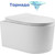 Унитаз подвесной безободковый Aquatek Мия AQ2004T-00 с крышкой микролифт (система смыва Торнадо) - фото 