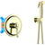 Набор для гигиенического душа Aquatek Классик AQ1519PG (со скрытой частью) золото - фото 2