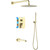 Душевая система для ванны Aquatek Оберон AQ1273BG (со скрытой частью) золото шлифованное, Цвет производителя: золото шлифованное - фото 2
