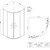 Душевое ограждение Niagara Nova 80x80 см NG-3625-34, хром/шиншилла - фото 10
