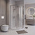 Душевое ограждение Niagara Nova 80x80 см NG-6625-34, хром/прозрачное - фото 3