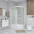 Душевая кабина Niagara 110x80 см P110/80/40L/MT/BK, белый/матовое - фото 3