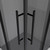 Душевое ограждение Niagara Nova 80x80 см NG-2828-34BLACK, чёрный матовый/тонированное - фото 7