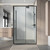 Душевое ограждение Niagara Nova 110x100 см NG-34-11AGR-A100GR-34, графит матовый/прозрачное - фото 4