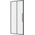 Душевая дверь Niagara Nova 100 см NG-34-L10CHGR, графит матовый/шиншилла - фото 2