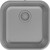 Кухонная мойка Iddis Mate MAT44GMi77, графит матовый - фото, картинка  Кухонная мойка Iddis Mate MAT44GMi77, графит матовый - фото
