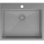 Кухонная мойка Iddis Haze HAZ59GMi77, графит матовый - фото 