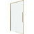 Душевая дверь Grossman Galaxy 110 см 100.K33.01.110.32.00, золото сатин/прозрачное - фото 2