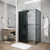 Душевое ограждение Grossman Galaxy 100x90 см 120.K33.01.1090.21.10, чёрный матовый/тонированное - фото 5