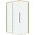 Душевое ограждение Grossman Galaxy 130x80 см 120.K33.01.1380.32.00, золото сатин/прозрачное - фото 2