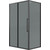 Душевое ограждение Grossman Cosmo 100x90 см 120.K33.02.1090.21.10, чёрный матовый/тонированное - фото 2