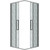Душевое ограждение Grossman Cosmo 80x80 см 300.K33.02.8080.10.02, хром/шиншилла - фото 2