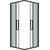 Душевое ограждение Grossman Cosmo 100x100 см 300.K33.02.1010.21.00, чёрный матовый/прозрачное - фото 2