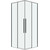 Душевое ограждение Grossman Galaxy 80x80 см 300.K33.01.8080.10.00, хром/прозрачное - фото 3
