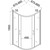 Душевое ограждение Taliente 90x90 см TA-09091-1CP, хром/прозрачное - фото 4