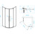 Душевое ограждение RGW SV-53 90х90 см 06325399-11, хром/прозрачное - фото 4
