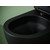 Унитаз подвесной безободковый Ceramicanova Uno CN11001TMB (система смыва Торнадо) с крышкой микролифт, чёрный матовый, Цвет производителя: чёрный матовый - фото 5
