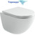 Унитаз подвесной безободковый Ceramicanova Vogue CN4008T (система смыва Торнадо) с крышкой микролифт, Цвет производителя: белый - фото 