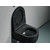 Унитаз подвесной безободковый Ceramicanova Modena Rimless CN6063MDH с крышкой микролифт, чёрный матовый - фото 3