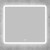Зеркало BelBagno 90x80 см SPC-MAR-900-800-LED-TCH-WARM - фото 3