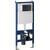 Инсталляция с подвесным унитазом комплект: Grossman Style 900.K31.01.000 с подвесным безободковым унитазом GR-4479SQ сиденье микролифт, крепление, кнопка смыва 700.K31.05.21M.21M чёрный матовый - фото 2
