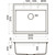 Кухонная мойка Omoikiri Daisen 57 GR 4997311, leningrad grey, Цвет производителя: Leningrad grey - фото 4