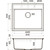 Кухонная мойка Omoikiri Daisen 51 GR 4997306, leningrad grey, Цвет производителя: Leningrad grey - фото 4