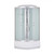 Душевая кабина Taliente 90x90 см TA-9090M, хром/матовое - фото 
