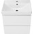 Тумба подвесная с раковиной AN Сандра 60 см, белый - фото 4