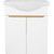 Тумба напольная с раковиной AN Келли 55 см, белый - фото 5