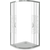 Душевое ограждение Bas Infinity R-80-W-CH 80х80 см, хром/узор - фото, картинка 3 Душевое ограждение Bas Infinity R-80-W-CH 80х80 см, хром/узор - фото 3