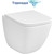 Унитаз подвесной безободковый Grossman GR-4497SQC с крышкой микролифт, белый глянцевый (Система смыва торнадо) - фото 