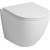Унитаз подвесной безободковый Grossman Color GR-4455MS с крышкой микролифт, белый матовый - фото 